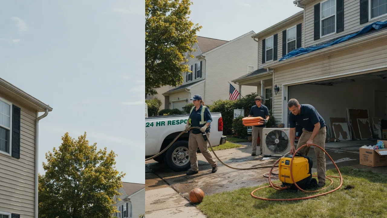 Emergency Water Damage Restoration in Hillpoint, WI near me